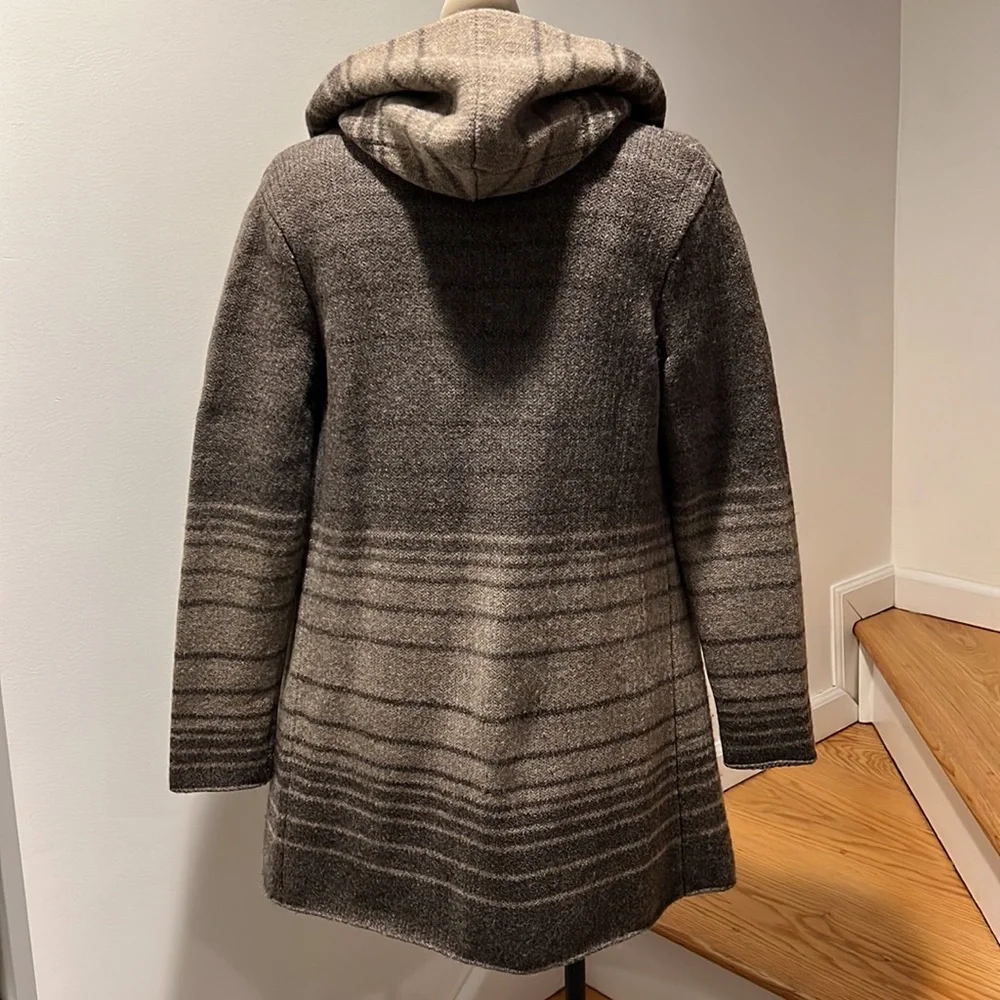 VINCE WOOL/ALPACA SWEATER COAT / CARDIGAN - Picture 5 of 9